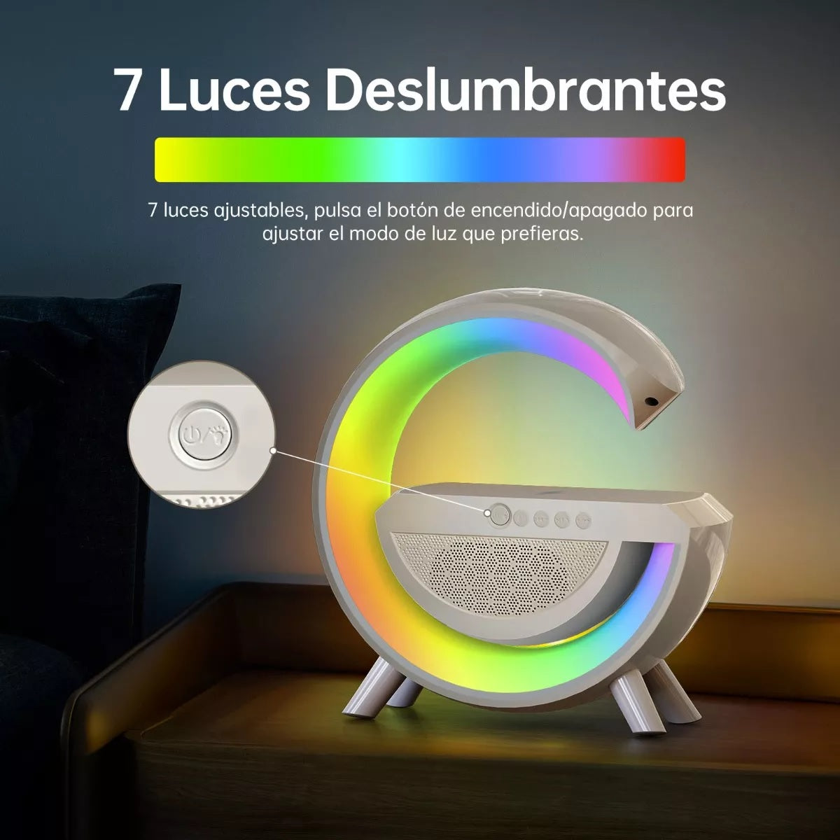 Lampara Parlante Bluetooth